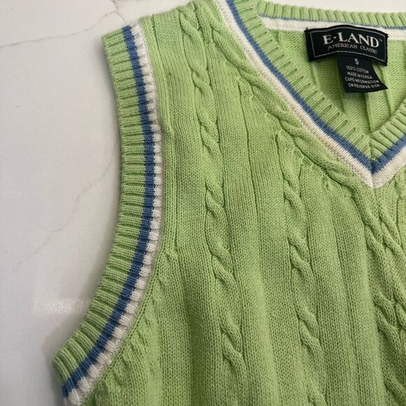 Boys Cable Knit Sweater Vest - Picture 5 of 7